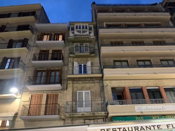 Erdizka, Centrico Apartamento Turistico Con La Mejor Vista Plaza De Los Fueros 艾丝黛拉 外观 照片